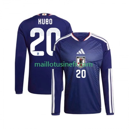 Maillot de Foot Japon Takefusa Kubo 20 World Cup Domicile 2026 Manches Longues